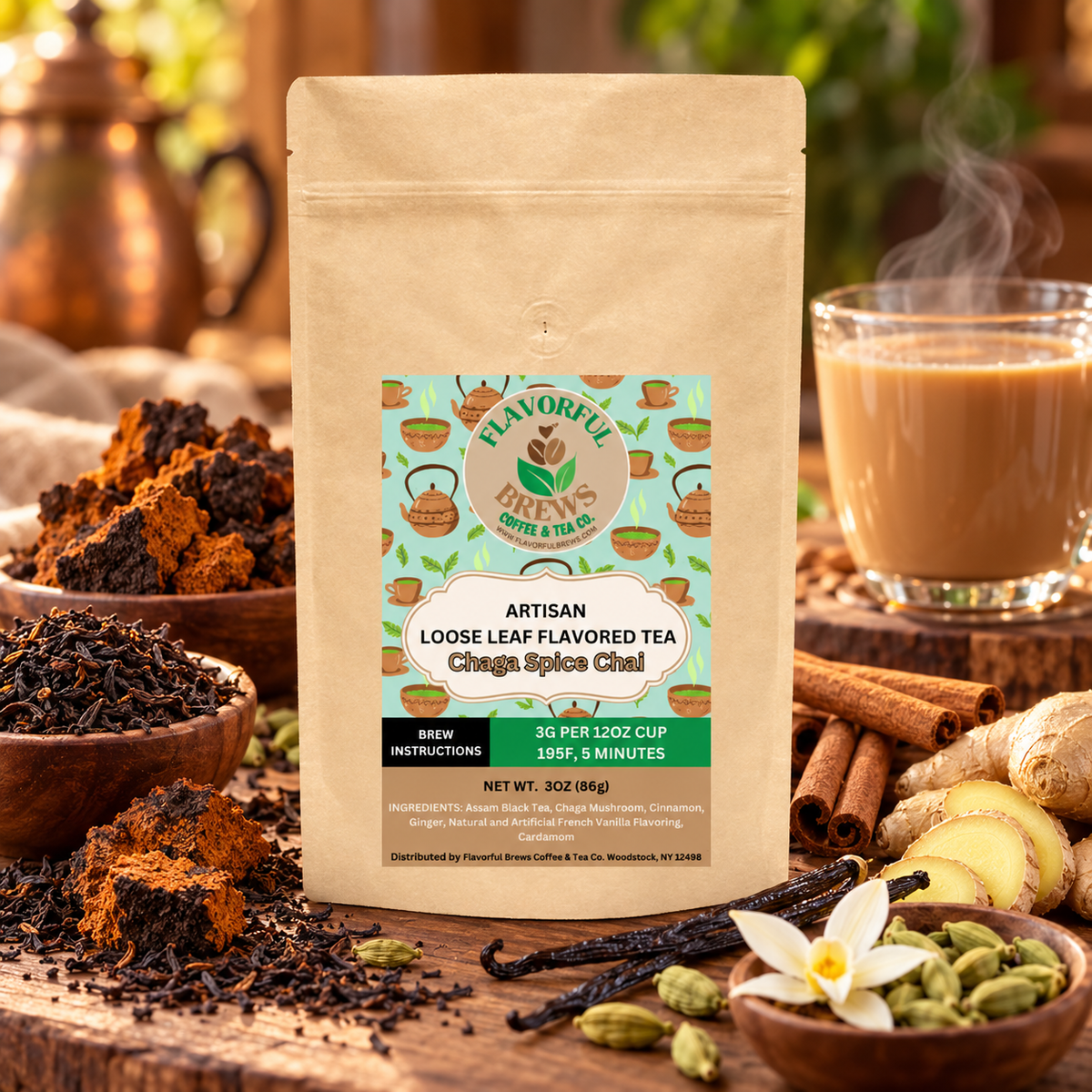 Chaga Spice Chai Tea