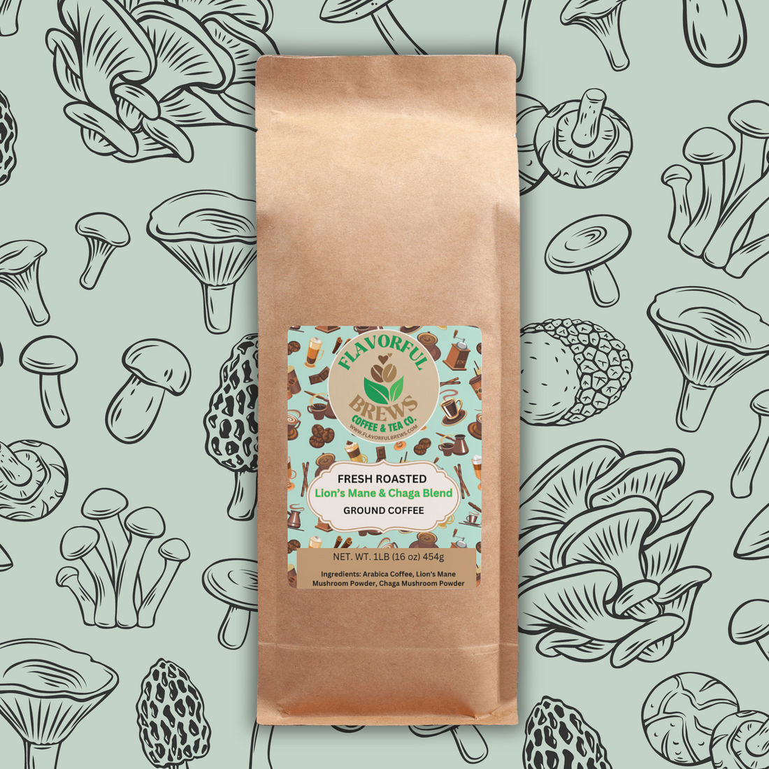 Lion’s Mane & Chaga Coffee: The Perfect Blend for Mind and Body☕🍄