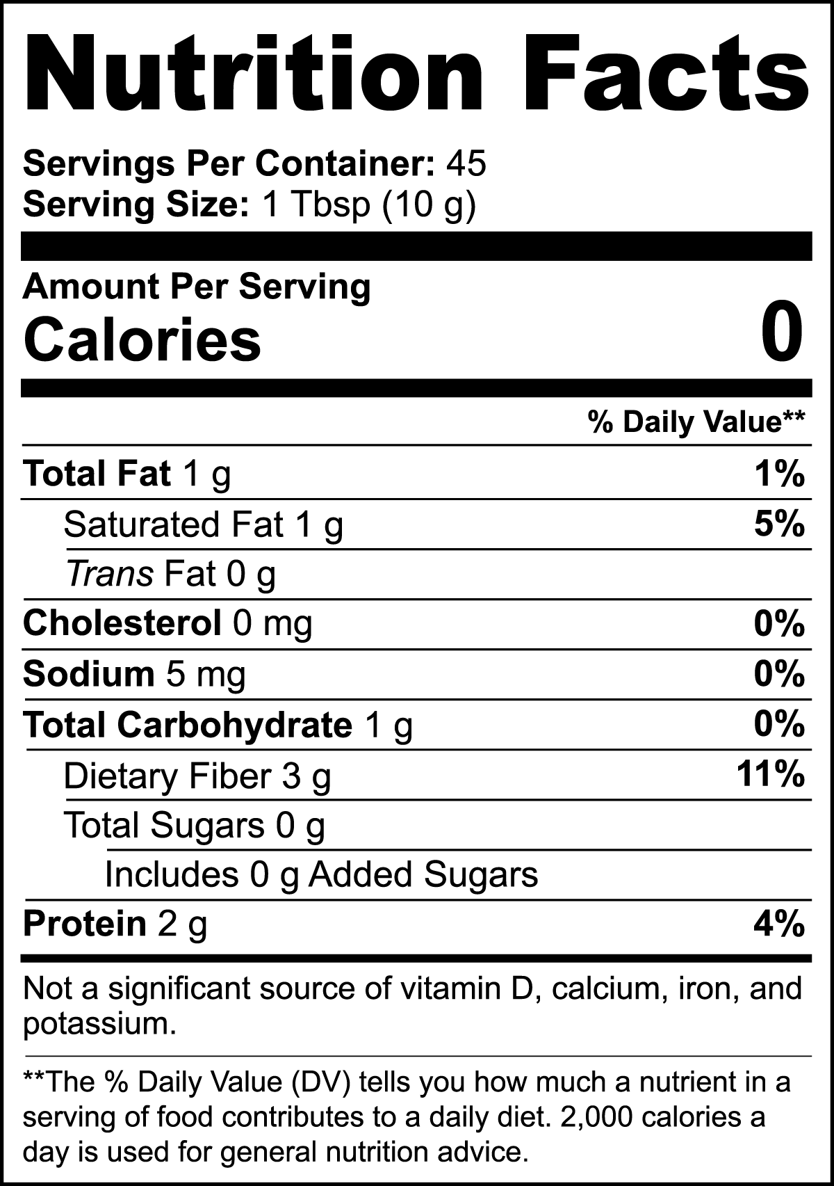 Hemp Protein Powder Coffee Blend