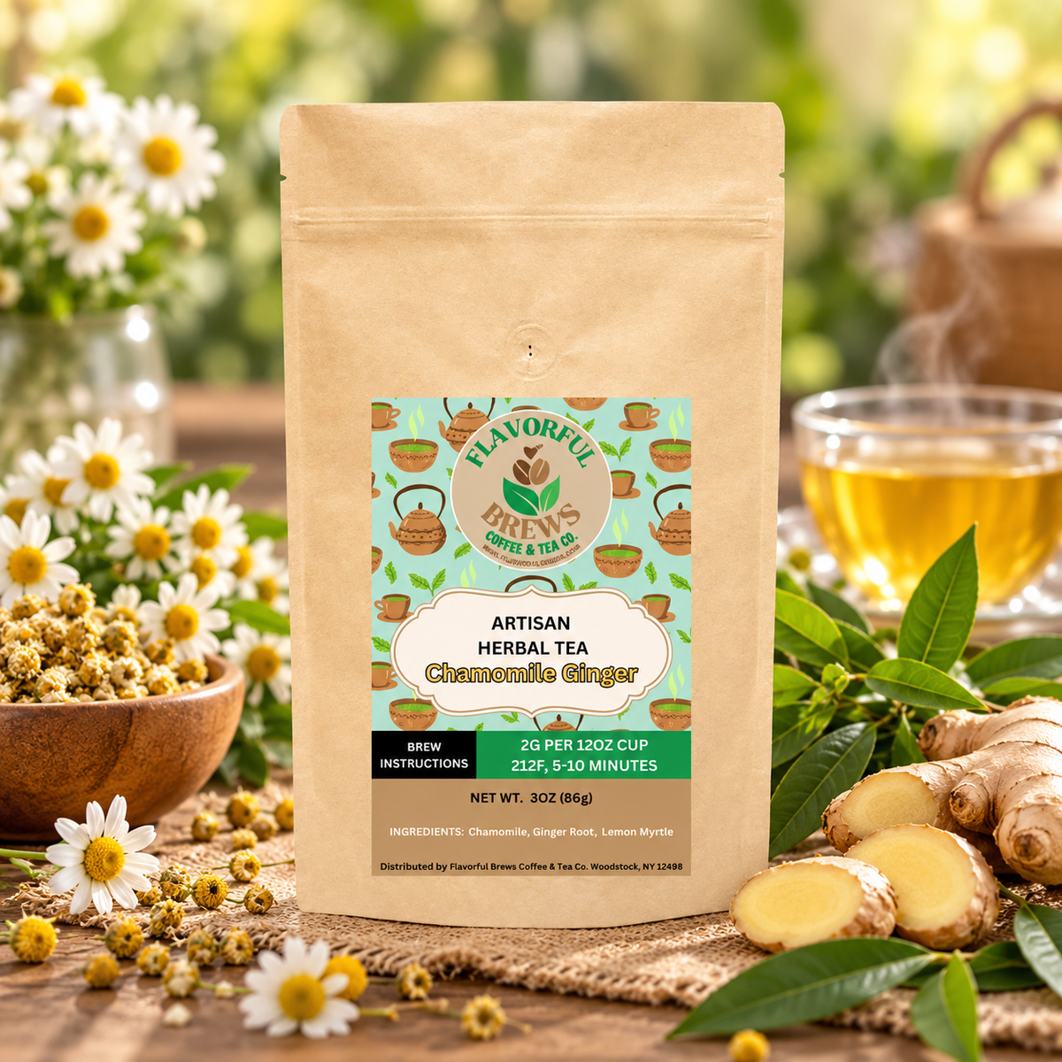 Chamomile Ginger Tea