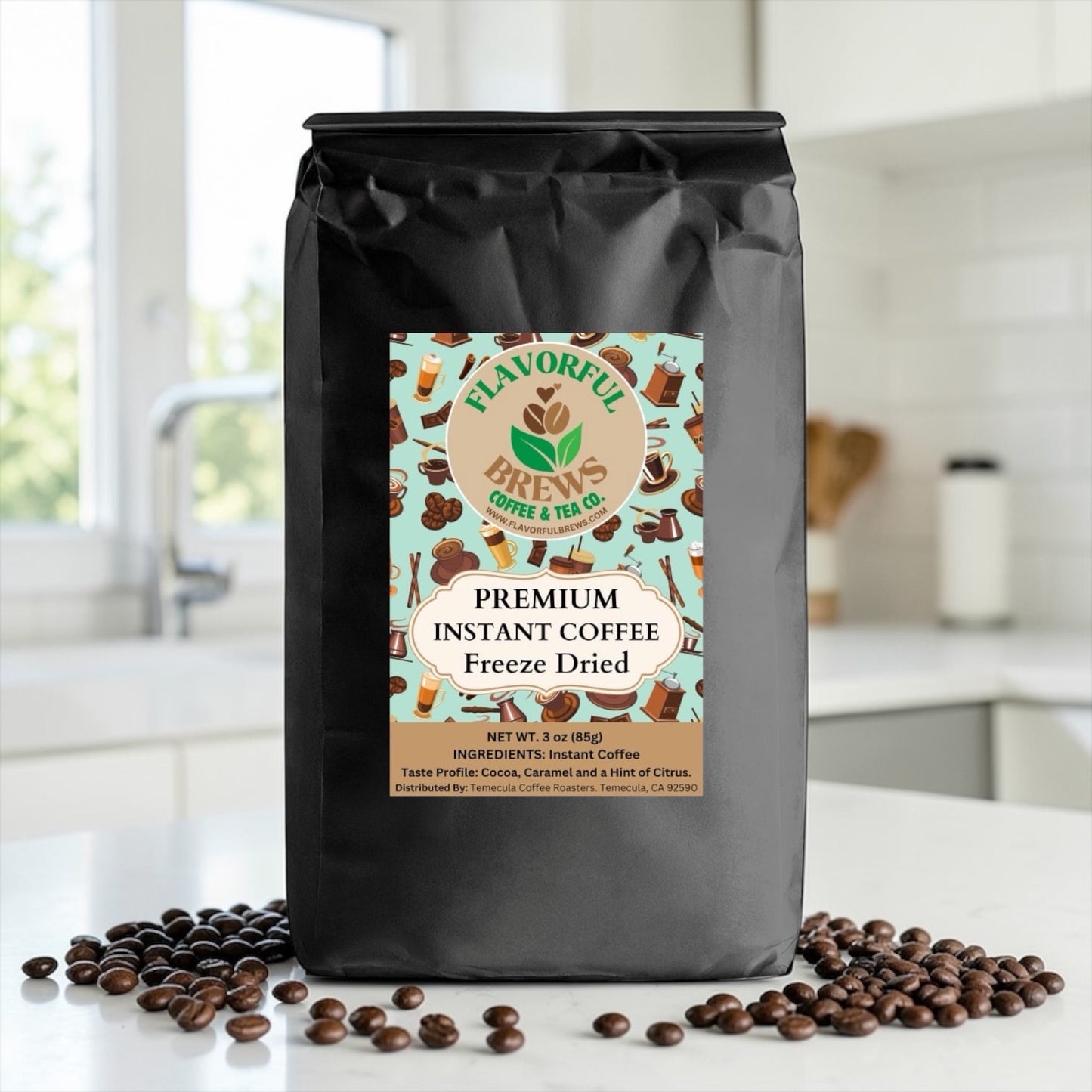 Papua New Guinea Freeze-Dried Instant Coffee