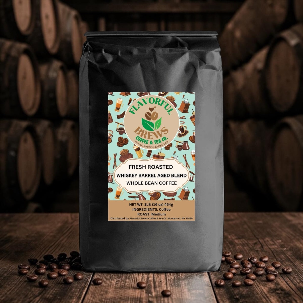 Whiskey Barrel Aged Coffee