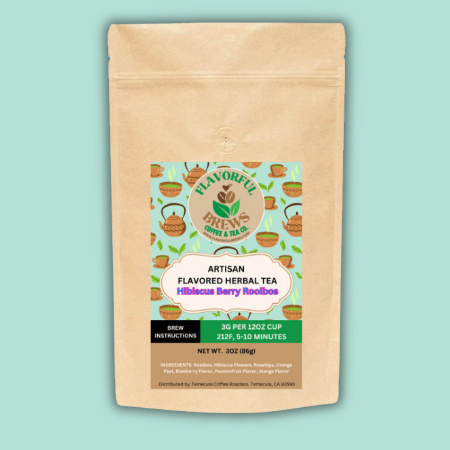 Hibiscus Berry Rooibos Tea
