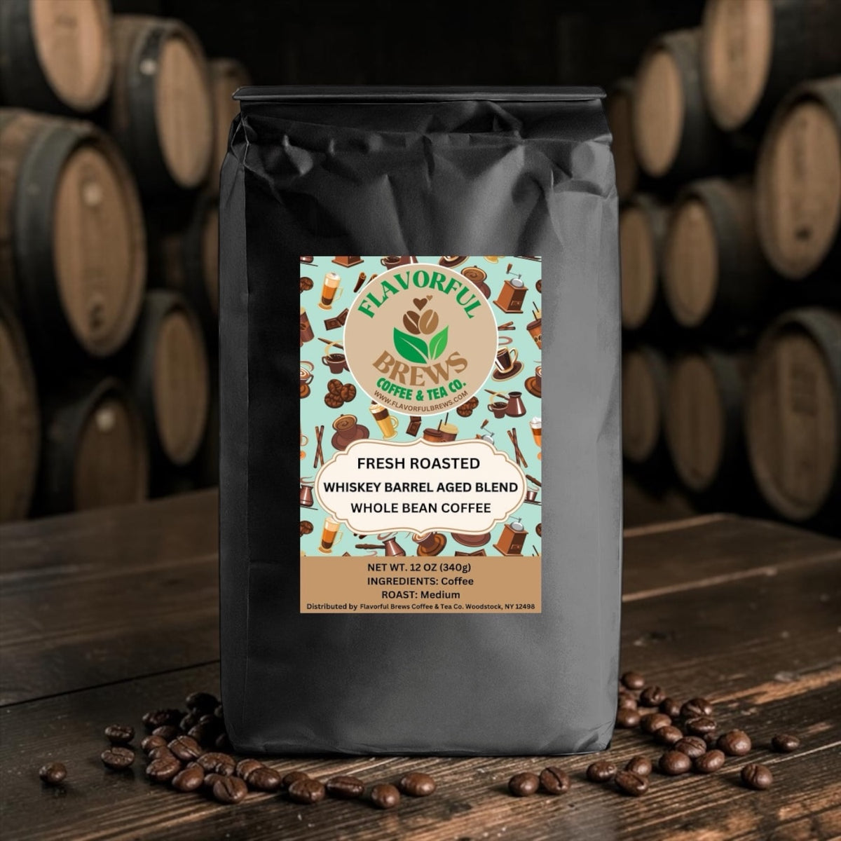 Whiskey Barrel Aged Coffee